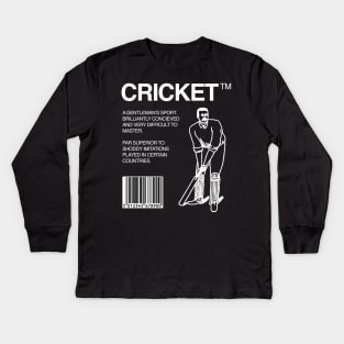 Cricket Kids Long Sleeve T-Shirt